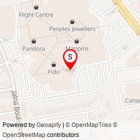 Maurices on Piers Crescent, London Ontario - location map