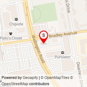 Blinds to Go on Bradley Avenue, London Ontario - location map