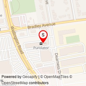 No Name Provided on Dearness Drive, London Ontario - location map