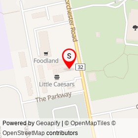 I.D.A. on Dorchester Road, Dorchester Ontario - location map