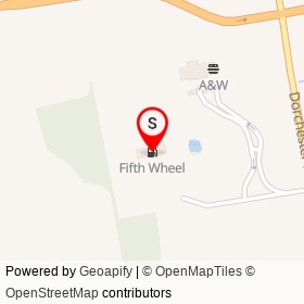 Fifth Wheel on Dorchester Road, Thames Centre Ontario - location map
