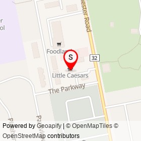 Fat Olive on The Parkway, Dorchester Ontario - location map