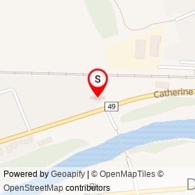 No Name Provided on Catherine Street, Dorchester Ontario - location map