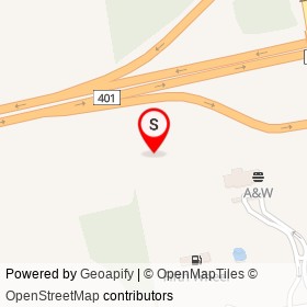 No Name Provided on Highway 401, Dorchester Ontario - location map