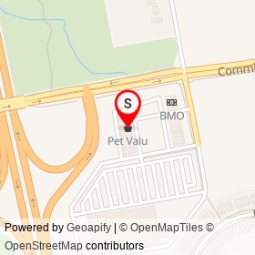 Pet Valu on Commissioners Road East, London Ontario - location map
