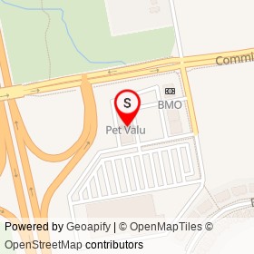 Asian Wok on Commissioners Road East, London Ontario - location map