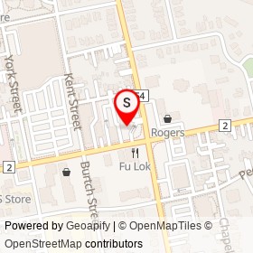 7-Eleven on Dundas Street, Woodstock Ontario - location map