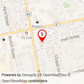 Rexall on Dundas Street, Woodstock Ontario - location map