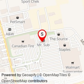 CIBC on Montclair Drive, Woodstock Ontario - location map
