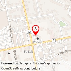 Easy Financial on Huron Street, Woodstock Ontario - location map