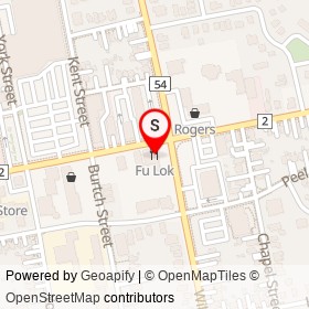 Fu Lok on Dundas Street, Woodstock Ontario - location map