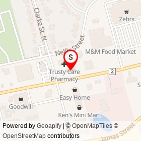 Barburrito on Dundas Street, Woodstock Ontario - location map