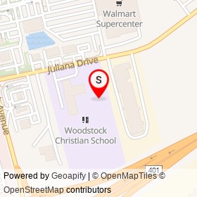 No Name Provided on Juliana Drive, Woodstock Ontario - location map