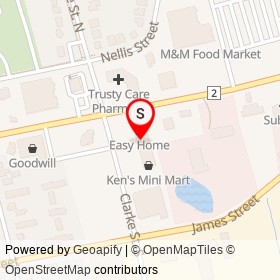 Pho Bihn Thanh on Dundas Street, Woodstock Ontario - location map