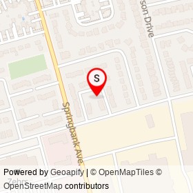No Name Provided on Nellis Street, Woodstock Ontario - location map