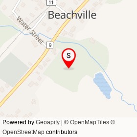 No Name Provided on Beachville Road, South-West Oxford Ontario - location map