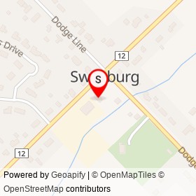 Sweaburg Store on Sweaburg Road, South-West Oxford Ontario - location map