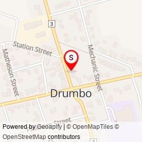 Twice Around Diner on Wilmot Street North, Blandford-Blenheim Ontario - location map
