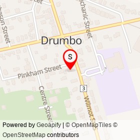 Drumbo Convenience on Wilmot Street South, Blandford-Blenheim Ontario - location map
