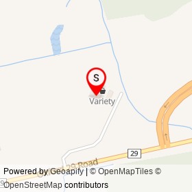 Wendy's on Oxford 29 Road, Blandford-Blenheim Ontario - location map