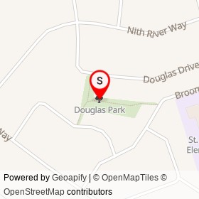 Douglas Park on , North Dumfries Ontario - location map