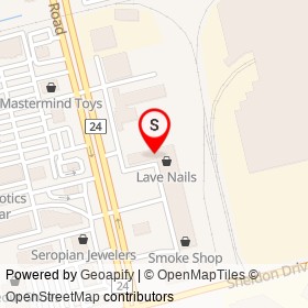 Stag Shop on Hespeler Road, Cambridge Ontario - location map