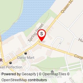 Fashion History Museum on Queen Street East, Cambridge Ontario - location map