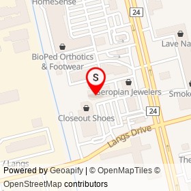 Simply Pure Spa on Langs Drive, Cambridge Ontario - location map