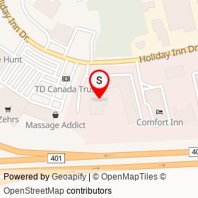 visitcambridge.ca on Holiday Inn Drive, Cambridge Ontario - location map