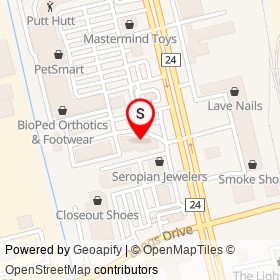Popeye's on Hespeler Road, Cambridge Ontario - location map