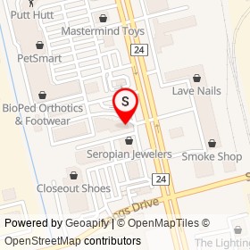 Quiznos on Hespeler Road, Cambridge Ontario - location map