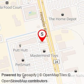 Williams Coffee Pub on Hespeler Road, Cambridge Ontario - location map