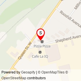 Hespeler Family Restaurant on Shepherd Avenue, Cambridge Ontario - location map