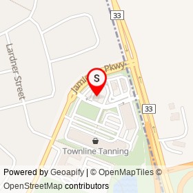 Tim Hortons on Jamieson Parkway, Cambridge Ontario - location map