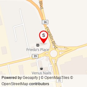 Wilson Health Services on Pinebush Road, Cambridge Ontario - location map