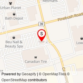 Sally Beauty on Conestoga Boulevard, Cambridge Ontario - location map