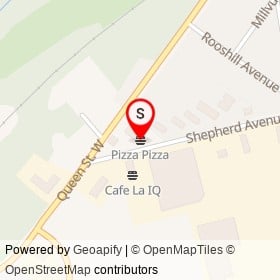 Pizza Pizza on Shepherd Avenue, Cambridge Ontario - location map