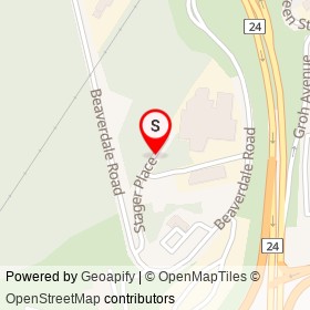 No Name Provided on Stager Place, Cambridge Ontario - location map