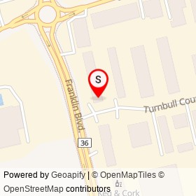 Can-Fast on Franklin Boulevard, Cambridge Ontario - location map