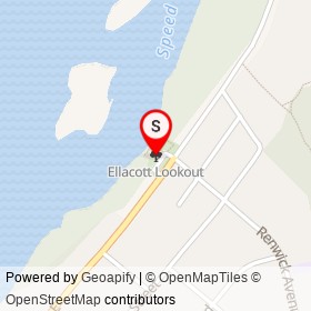 Ellacott Lookout on , Cambridge Ontario - location map