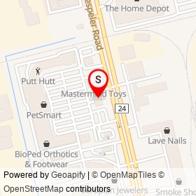 Sunset Grill on Hespeler Road, Cambridge Ontario - location map