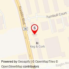 Nedco on Franklin Boulevard, Cambridge Ontario - location map