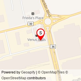 Active Green + Ross on Franklin Boulevard, Cambridge Ontario - location map