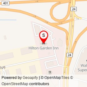 Hilton Garden Inn on Old Hespeler Road, Cambridge Ontario - location map