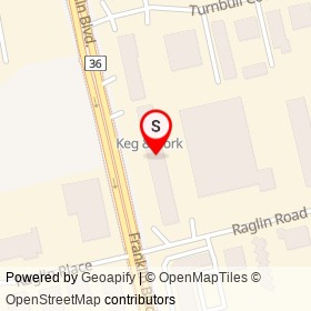 Kwik Kopy on Franklin Boulevard, Cambridge Ontario - location map