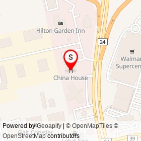 China House on Old Hespeler Road, Cambridge Ontario - location map