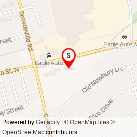 Cambridge Auto Source on Eagle Street North, Cambridge Ontario - location map