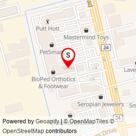 Topper's Pizza on Hespeler Road, Cambridge Ontario - location map