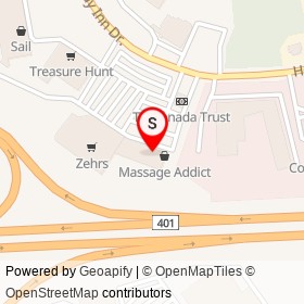 Jamieson Dental on Holiday Inn Drive, Cambridge Ontario - location map