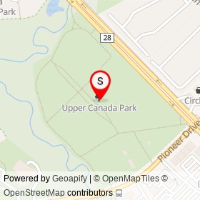 Southwest Optimist Sports Field on , Kitchener Ontario - location map